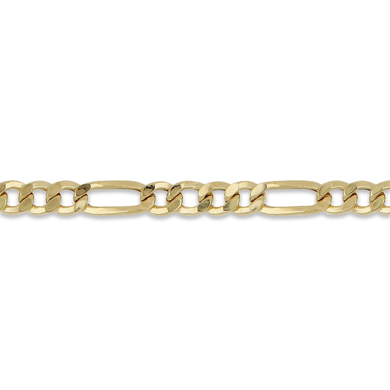 Main Image 2 of Previously Owned Hollow Figaro Chain Necklace 10K Yellow Gold 24&quot;