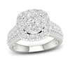 Thumbnail Image 1 of Previously Owned Multi-Diamond Engagement Ring 2 ct tw Round-cut 18K White Gold