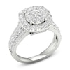 Thumbnail Image 2 of Previously Owned Multi-Diamond Engagement Ring 2 ct tw Round-cut 18K White Gold