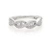 Thumbnail Image 1 of Previously Owned Diamond Twist Anniversary Ring 1/3 ct tw 10K White Gold Size 7