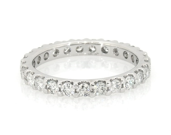 Previously Owned Diamond Eternity Ring 1 ct tw 14K White Gold