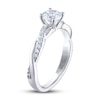 Thumbnail Image 2 of Previously Owned THE LEO Ideal Cut Diamond Engagement Ring 7/8 ct tw 14K White Gold