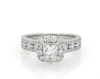 Thumbnail Image 1 of Previously Owned Neil Lane Premiere Princess-Cut Diamond Engagement Ring 1-5/8 ct tw 14K White Gold