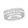 Thumbnail Image 1 of Previously Owned Neil Lane Men's Diamond Wedding Band 1 ct tw Round-cut 14K White Gold