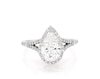 Thumbnail Image 1 of Previously Owned Lab-Grown Diamonds by KAY Pear Shaped Engagement Ring 2-1/2 ct tw 14K White Gold