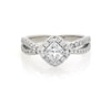 Thumbnail Image 1 of Previously Owned THE LEO Legacy Lab-Grown Diamond Princess-Cut Engagement Ring 7/8 ct tw 14K White Gold