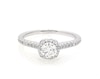 Thumbnail Image 0 of Previously Owned Lab-Grown Diamonds by KAY Engagement Ring 3/4 ct tw Round-cut 14K White Gold