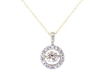 Thumbnail Image 1 of Previously Owned Unstoppable Love Lab-Grown Diamond Necklace 1 ct tw 14K Yellow Gold 19&quot;