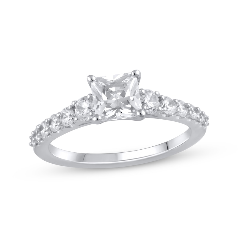 Previously Owned Lab-Created Diamonds by KAY Princess-Cut Engagement ...