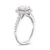 Thumbnail Image 1 of Previously Owned Lab-Grown Diamonds by KAY Oval-Cut Engagement Ring 1-3/4 ct tw 14K White Gold