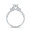 Thumbnail Image 2 of Previously Owned Lab-Grown Diamonds by KAY Diamond Oval-Cut Engagement Ring 2 ct tw 14K White Gold