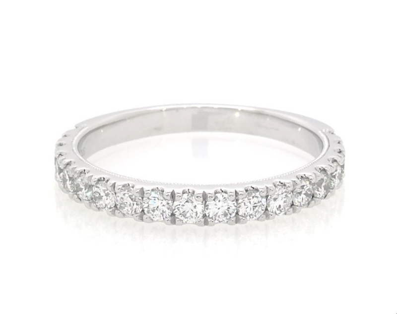 Main Image 1 of Previously Owned Neil Lane Premiere Diamond Anniversary Ring 3/4 ct tw Round-cut 14K White Gold