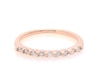 Thumbnail Image 0 of Previously Owned Round-Cut Diamond Anniversary Band 1/4 ct tw 10K Rose Gold