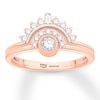 Thumbnail Image 1 of Previously Owned Emmy London Diamond Ring 3/8 ct tw Round-cut 10K Rose Gold