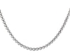 Thumbnail Image 1 of Previously Owned Hollow Box Chain Necklace 10K White Gold 22&quot;