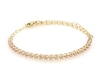 Thumbnail Image 1 of Previously Owned Diamond Adjustable Line Tennis Bracelet 1/2 ct tw 10K Yellow Gold 9&quot;