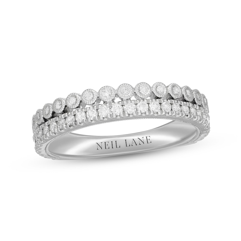 Previously Owned Neil Lane Diamond Anniversary Band 3/8 ct tw Round-cut 14K White Gold
