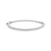 Thumbnail Image 1 of Previously Owned Diamond Adjustable Line Tennis Bracelet 1/2 ct tw Sterling Silver 9”