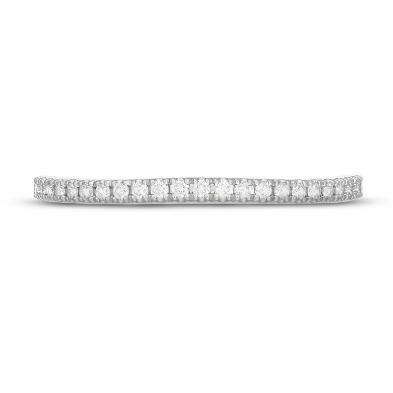 Main Image 3 of Previously Owned Neil Lane Diamond Wedding Band 1/5 ct tw Round-cut 14K White Gold