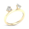 Thumbnail Image 2 of Previously Owned Baguette, Princess & Round-Cut Diamond Enhancer Ring 1/4 ct tw 14K Yellow Gold