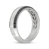 Thumbnail Image 4 of Previously Owned Neil Lane Men's Black Diamond Band 1/2 ct tw 14K White Gold