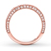 Thumbnail Image 2 of Previously Owned Neil Lane Round Diamond Wedding Band 3/8 ct tw 14K Rose Gold Size 10