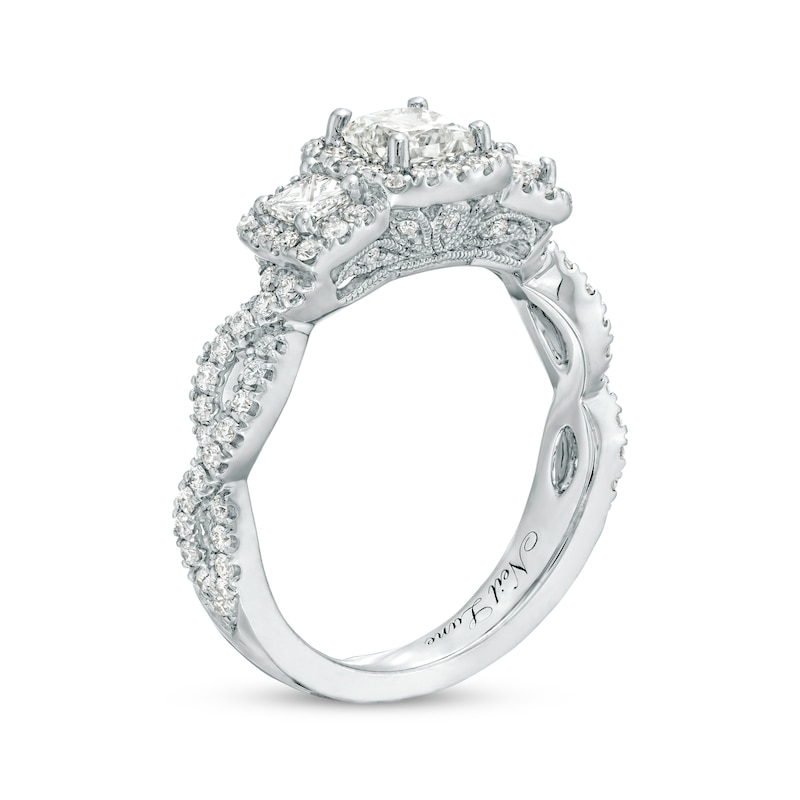 Main Image 2 of Previously Owned Neil Lane Engagement Ring 1-1/8 ct tw Diamonds 14K White Gold Size 6