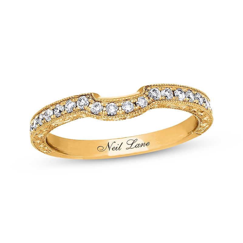 Main Image 1 of Previously Owned Neil Lane Wedding Band 1/3 ct tw Diamonds 14K Yellow Gold