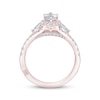 Thumbnail Image 2 of Previously Owned Monique Lhuillier Bliss Diamond Engagement Ring 1-1/2 ct tw Marquise, Pie & Round-Cut 18K Rose Gold