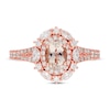 Thumbnail Image 2 of Previously Owned Neil Lane Morganite Engagement Ring 3/4 ct tw Diamonds 14K Rose Gold Size 14