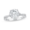 Thumbnail Image 1 of Previously Owned Lab-Grown Diamonds Round-Cut Engagement Ring 2-1/4 ct tw 14K White Gold