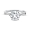 Thumbnail Image 3 of Previously Owned Lab-Grown Diamonds Round-Cut Engagement Ring 2-1/4 ct tw 14K White Gold