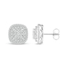Thumbnail Image 2 of Previously Owned Lab-Created Diamonds by KAY Cushion-Shaped Stud Earrings 1 ct tw 10K White Gold