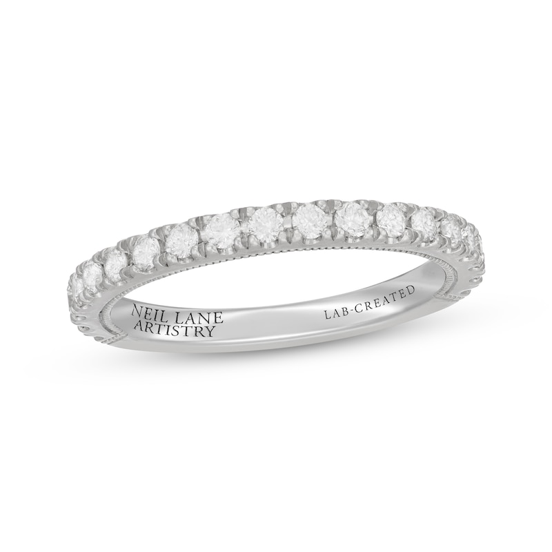 Main Image 1 of Previously Owned Neil Lane Artistry Lab-Grown Diamond Anniversary Band 1/2 ct tw 14K White Gold