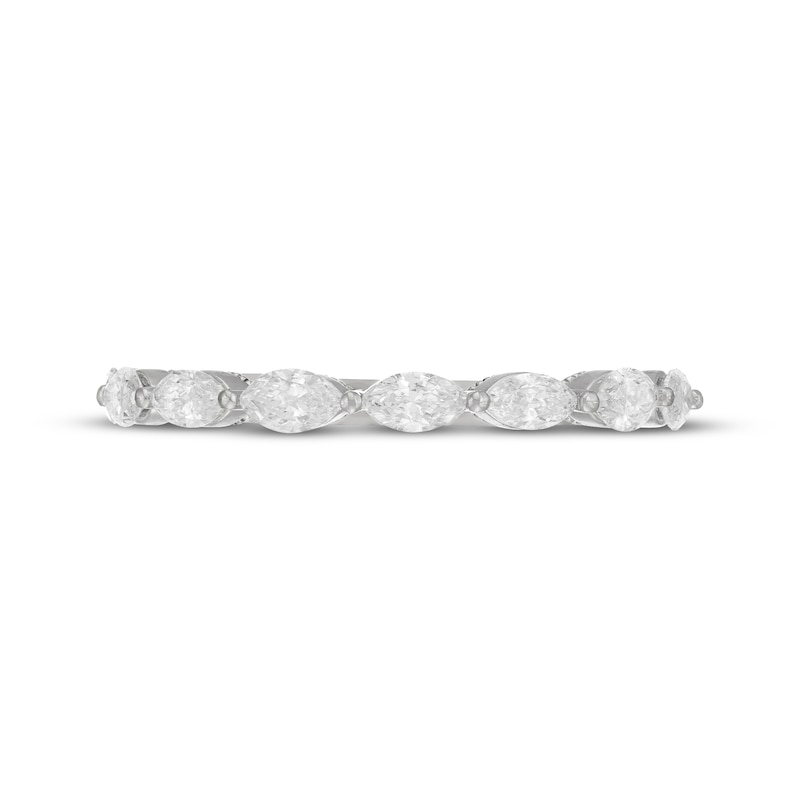 Main Image 3 of Previously Owned Neil Lane Artistry Marquise-Cut Lab-Grown Diamond Anniversary Band 3/4 ct tw 14K White Gold