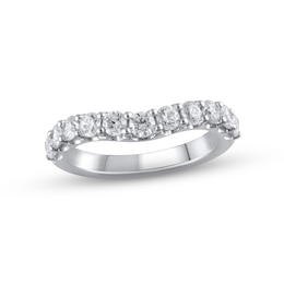 Previously Owned Lab-Grown Diamonds Anniversary Band 1 ct tw 14K White Gold