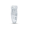 Thumbnail Image 2 of Previously Owned Multi-Diamond Engagement Ring 2 ct tw Princess & Round-cut 14K White Gold