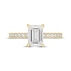 Thumbnail Image 3 of Previously Owned Neil Lane Artistry Emerald-Cut Lab-Grown Diamond Engagement Ring 2-1/2 ct tw 14K Yellow Gold Size 6.5