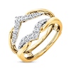 Thumbnail Image 2 of Previously Owned Diamond Enhancer Ring 3/8 ct tw 14K Two-Tone Gold