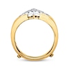 Thumbnail Image 4 of Previously Owned Diamond Enhancer Ring 3/8 ct tw 14K Two-Tone Gold