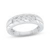 Thumbnail Image 1 of Previously Owned Men's Diamond Wedding Ring 1/2 ct tw 10K White Gold