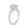 Thumbnail Image 2 of Previously Owned Lab-Grown Diamonds Princess-Cut Engagement Ring 2 ct tw 14K White Gold