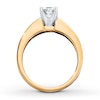 Thumbnail Image 2 of Previously Owned Diamond Engagement Ring 1-1/4 cttw Princess 14K Two-Tone Gold