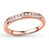 Thumbnail Image 1 of Previously Owned Diamond Wedding Band 1/5 ct tw 14K Rose Gold