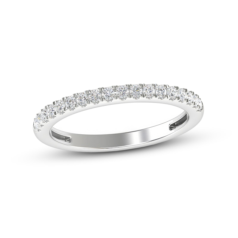 Main Image 1 of Previously Owned Diamond Wedding Band 1/4 ct tw Round-Cut 14K White Gold