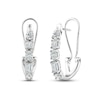 Thumbnail Image 1 of Previously Owned Diamond Hoop Earrings 1 ct tw 10K White Gold