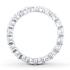 Thumbnail Image 2 of Previously Owned Diamond Eternity Ring 2 ct tw Round-cut 14K White Gold