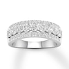 Thumbnail Image 1 of Previously Owned Diamond Anniversary Band 1-1/6 ct tw Round-cut 14K White Gold