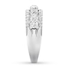 Thumbnail Image 3 of Previously Owned Diamond Anniversary Band 1-1/6 ct tw Round-cut 14K White Gold