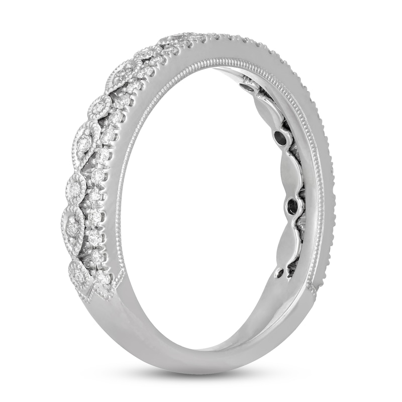 Main Image 2 of Previously Owned Neil Lane Anniversary Band 1/4 ct tw Round-cut 14K White Gold